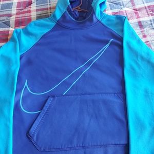 Like New Nike Big Swoosh dri fit sweatshirt